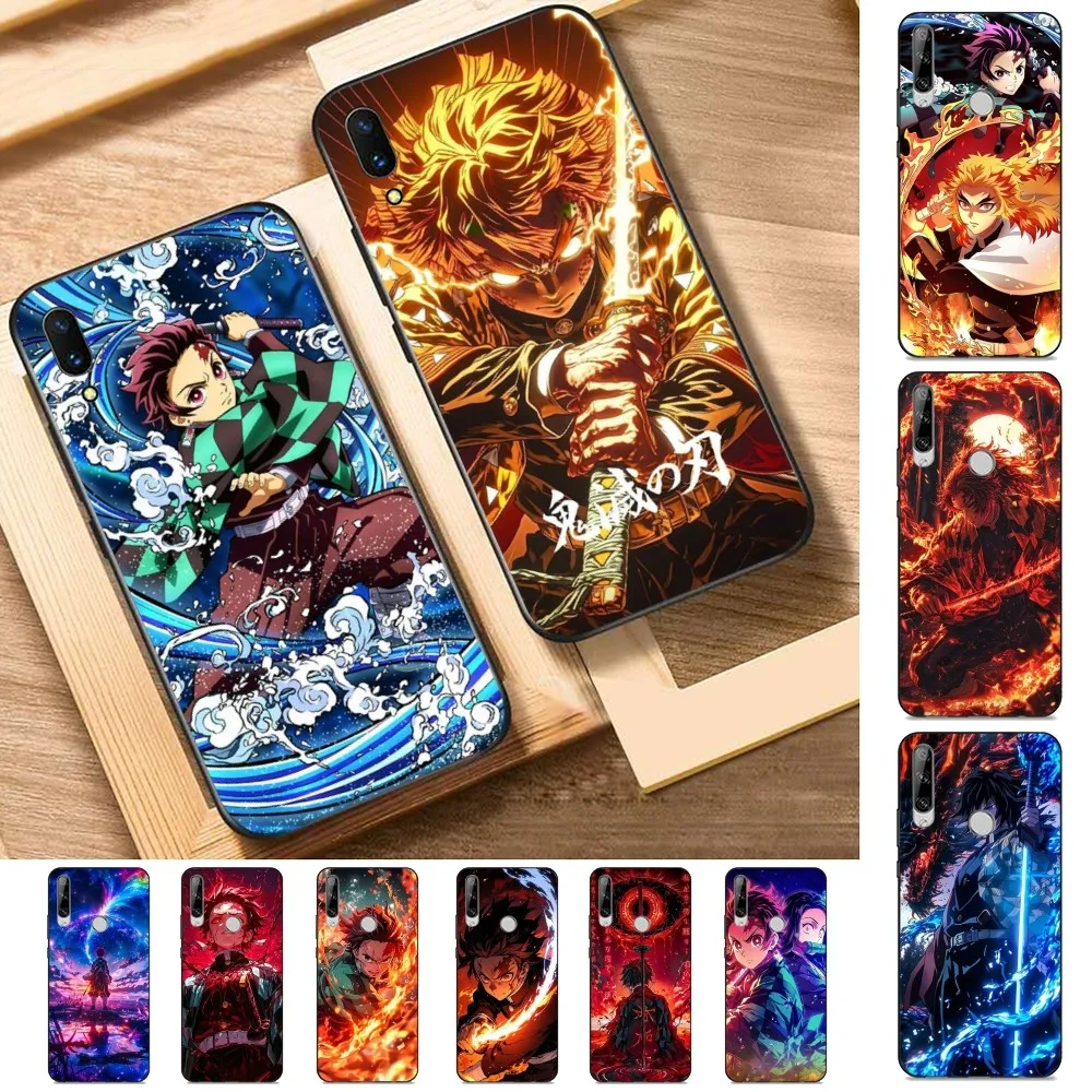 Japanese Anime D-Demon S-Slayer Phone Case For Huawei Y9 6 7 5 Prime Enjoy 7s 7 8 Plus 7a 9e 9plus 8E Lite Psmart Shell