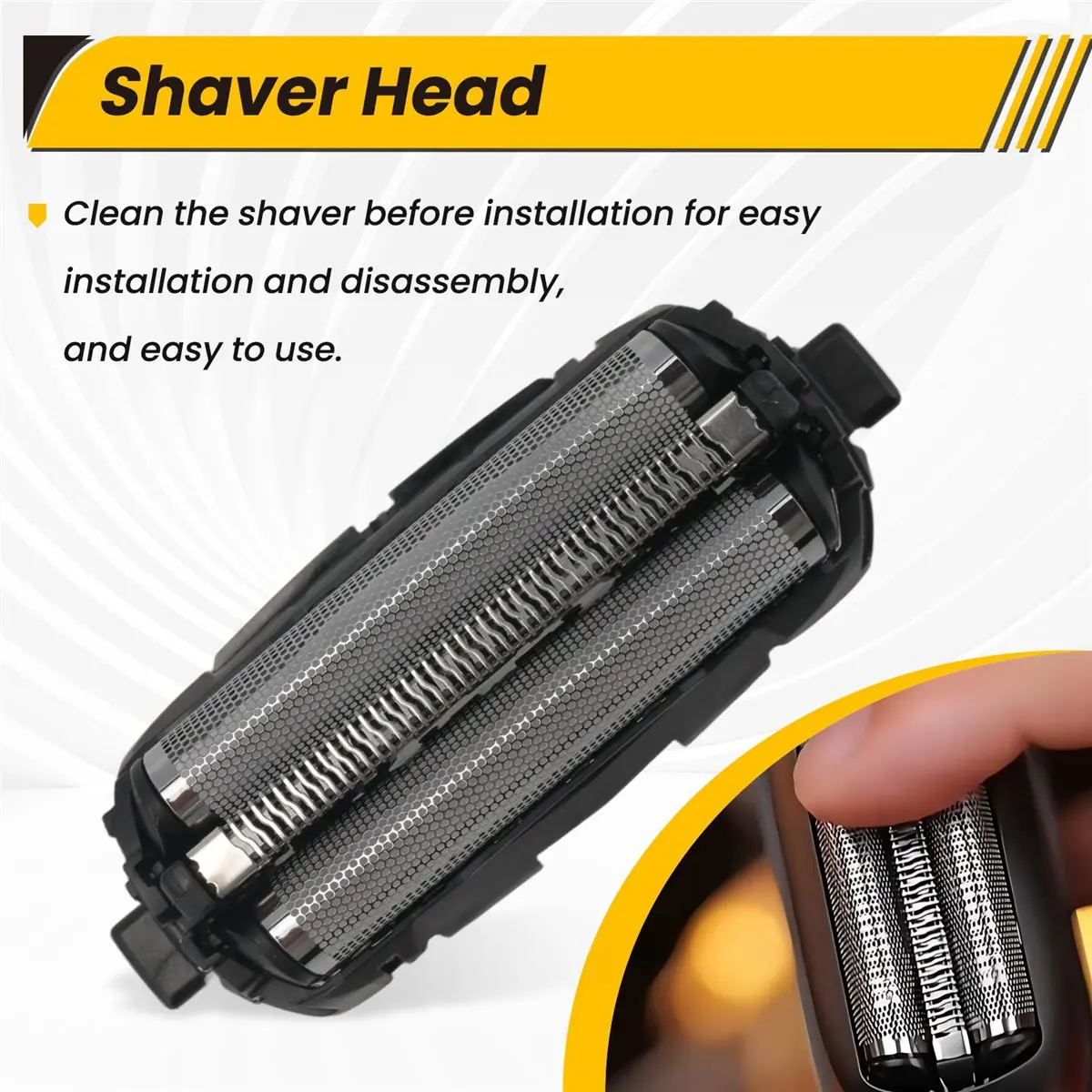 

ABPO Shaver Replacement Inner Cutter & Foil for Panasonic ES9510 ES-9013 ES9087 ES9068 ES8101 ES8103 ES8109 Razor Head