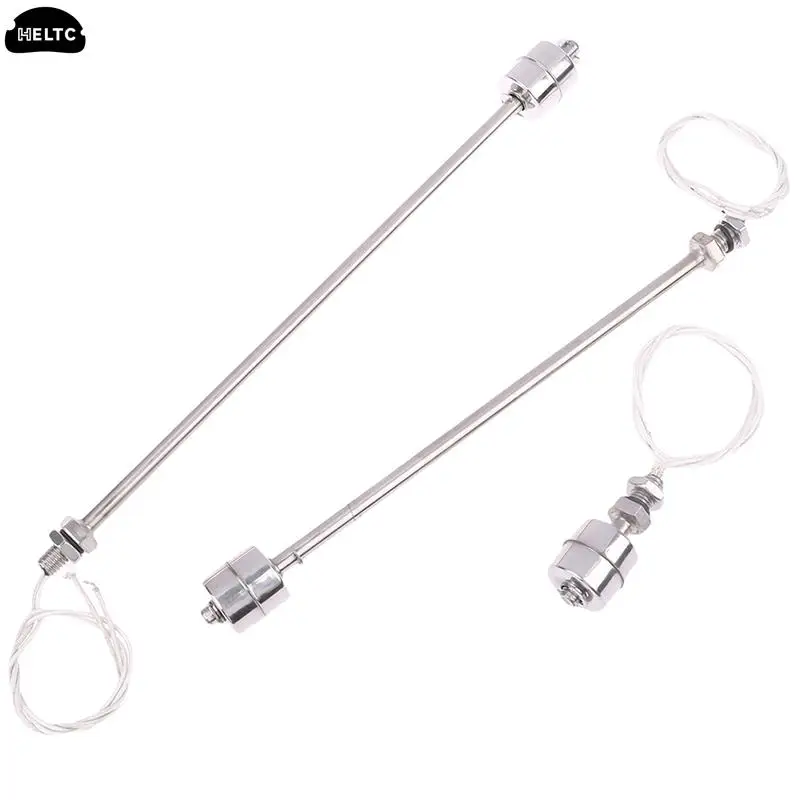 Stainless Steel Float Switch Tank Liquid Water Level Sensor Double Ball Float Switch Tank Pool Flow Sensors 45/75/250/300/350mm