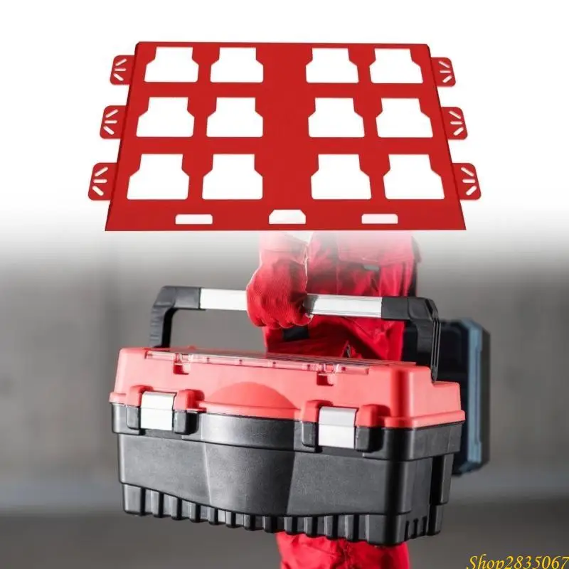 แผ่นติดตั้งสำหรับการจัดเก็บเครื่องมือกล่องบรรจุภัณฑ์และระบบการจัดระเบียบแผ่นเต็มแผ่น 831F