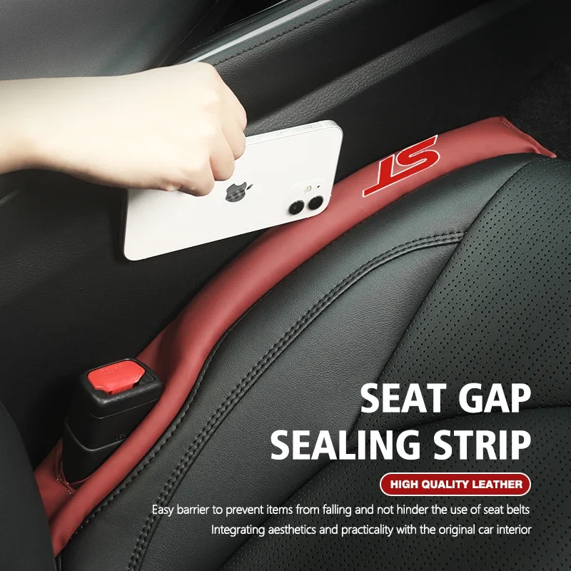 Universal Car Seat Gap Filler Side Seam Protector Leak Proof Strip for Focus Fiesta Kuga Mondeo Edge Escape