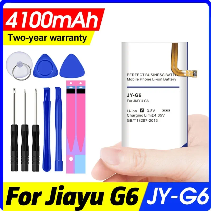 4100mah Jy-g6 Battery for Jiayu G6 Mobile Phone