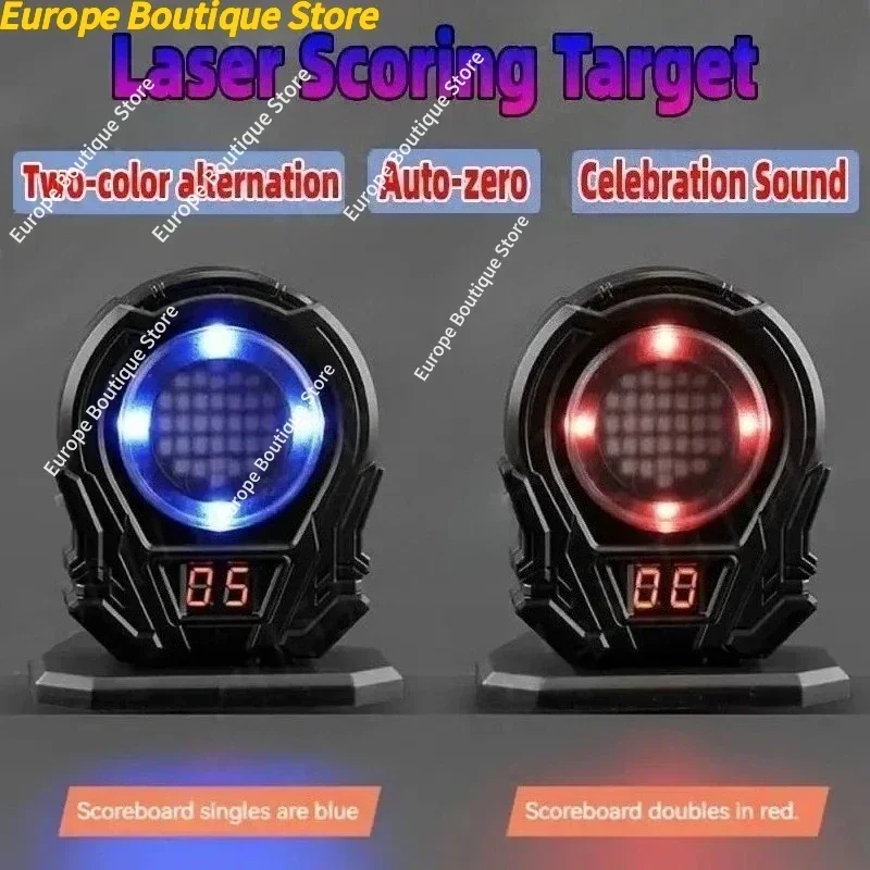 

Электронная лазерная мишень для подсчета очков, инфракрасная индукционная портативная система для стрельбы, счетный тренажер, звуковые эффекты, обучающая игрушка