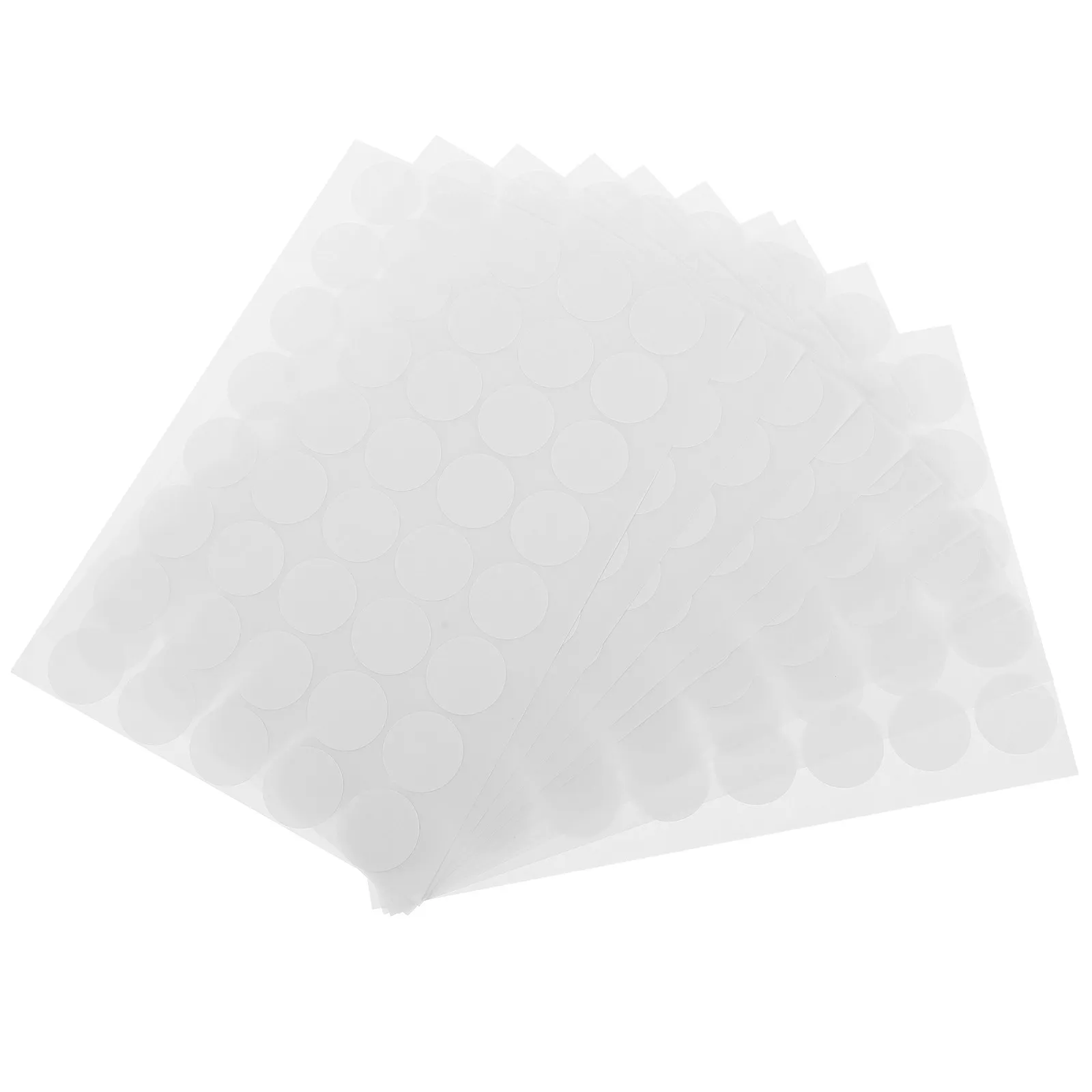 

10 Sheets Round Label Stickers with Matte Finish Removable Adhesive Dots for Color Coding Pricing Sealing Envelopes Home Office