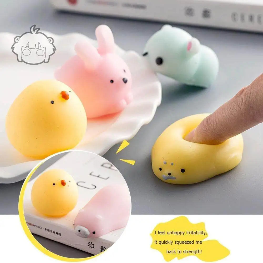 Bola antiestrés para niños, recuerdos de fiesta para apretar, juguetes para aliviar el estrés para cumpleaños, 25/50/100 Uds.