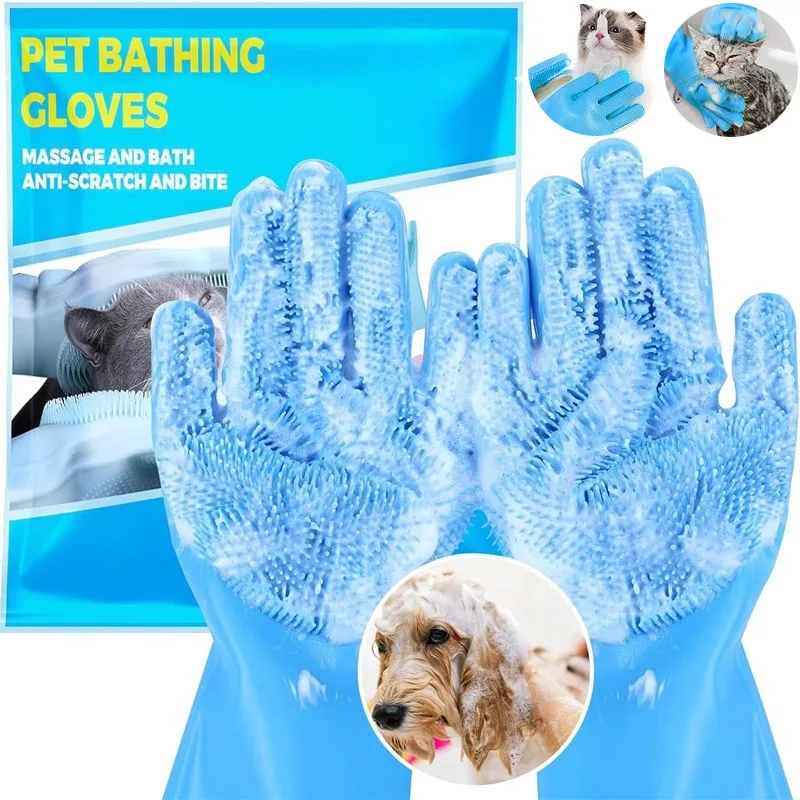 

Силиконовые перчатки для мытья посуды с экологически чистыми многофункциональными для кухни, ванны для домашних животных, чистка автомобиля, водонепроницаемые кухонные инструменты для чистки