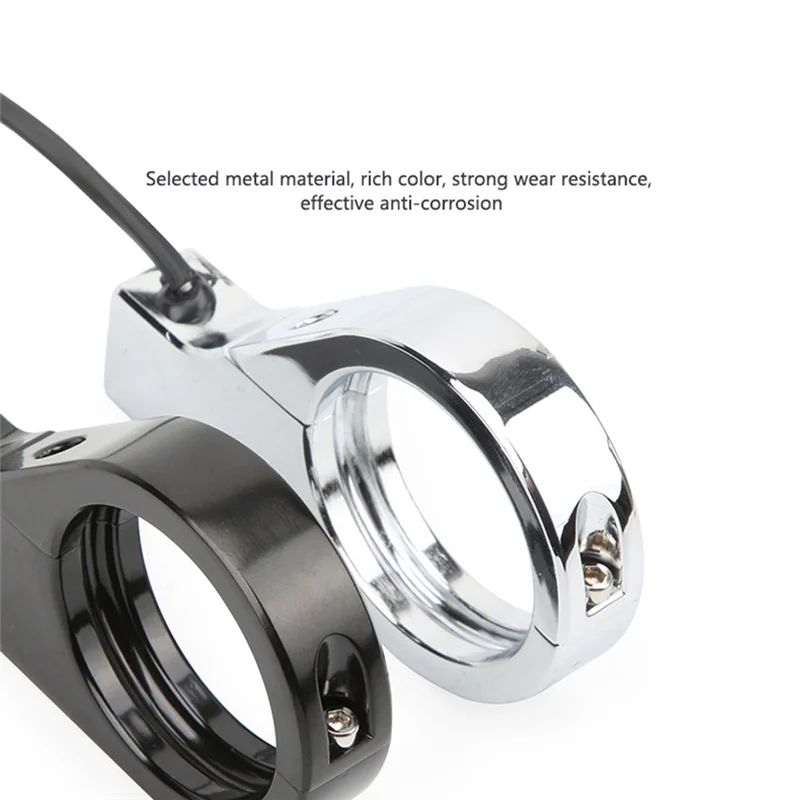 

Well-Motorcycle Front Fork LED Turn Signals Universal Sequential Switchback Running Lights 12V Amber Blinkers