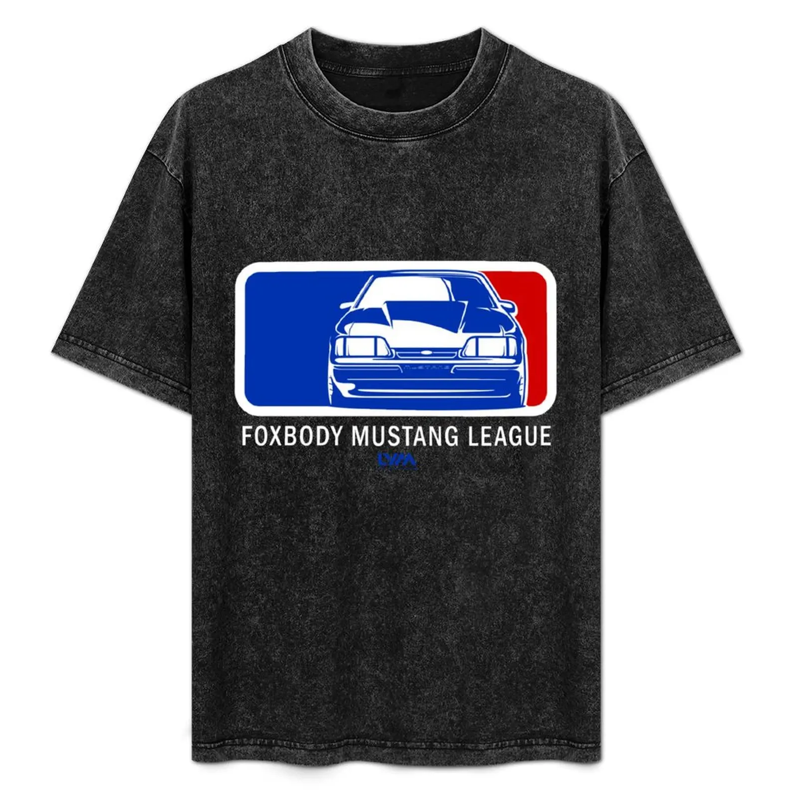 

Foxbody Mustang League T-Shirt graphic t shirts heavyweights oversized anime Short sleeve tee men