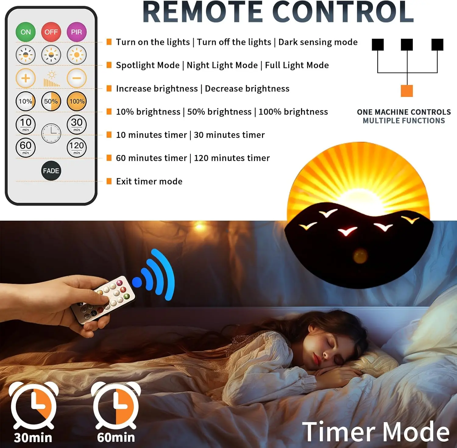 XIAOMI مصباح الليل مع محس حركة 2000mAh قابلة للشحن LED حتى أسفل الجدار ضوء أضواء لاسلكية مغناطيسية لغرفة النوم السرير