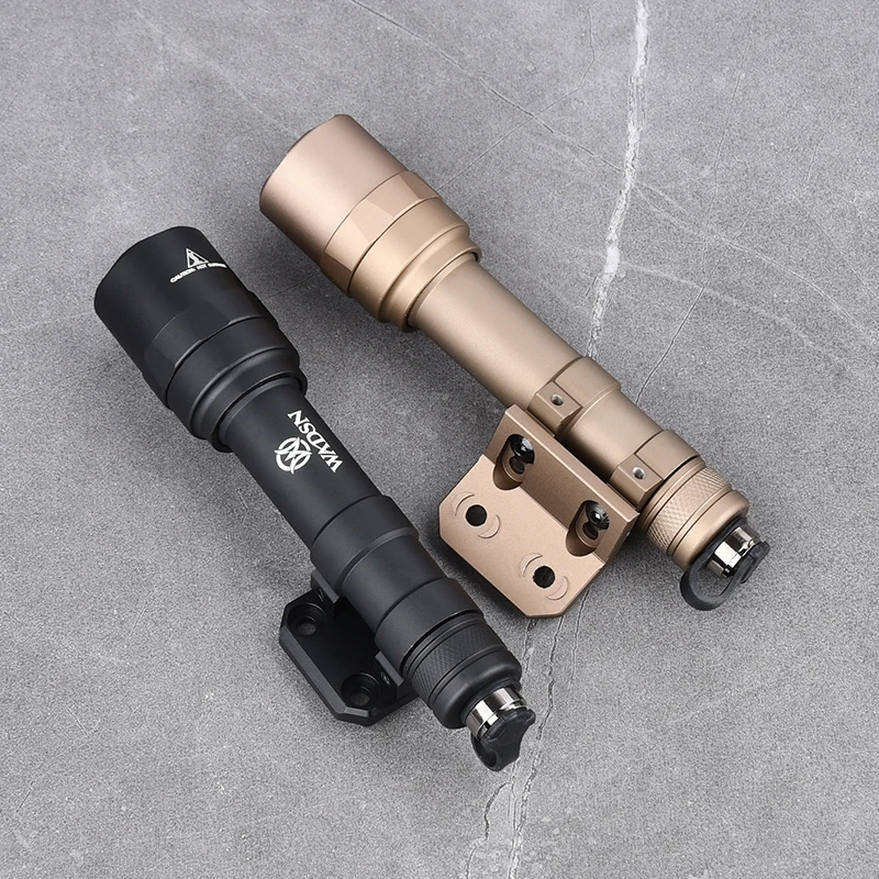 WADSN M300 M600 M600B Surefir Marking SF Flashlight MLOK KEYMOD White LED Metal Scout Light For AR15 HK416 M416 M16 M4