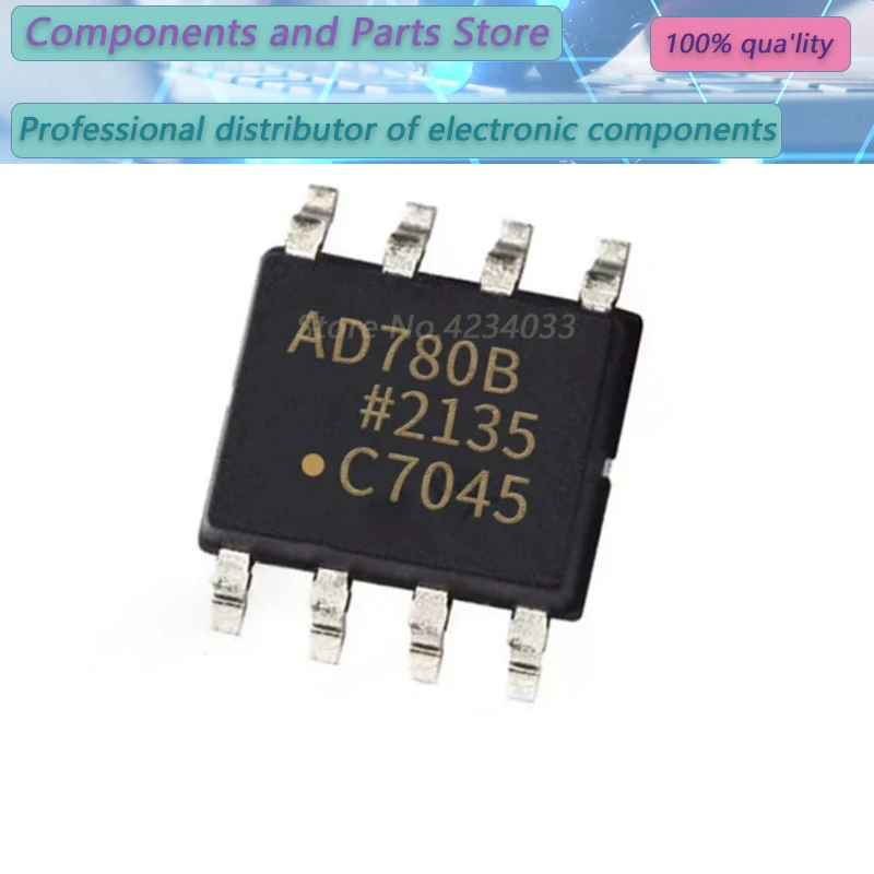 1-10PCS   AD780BRZ   AD780BR  AD780B  SOP8  NEW 100%