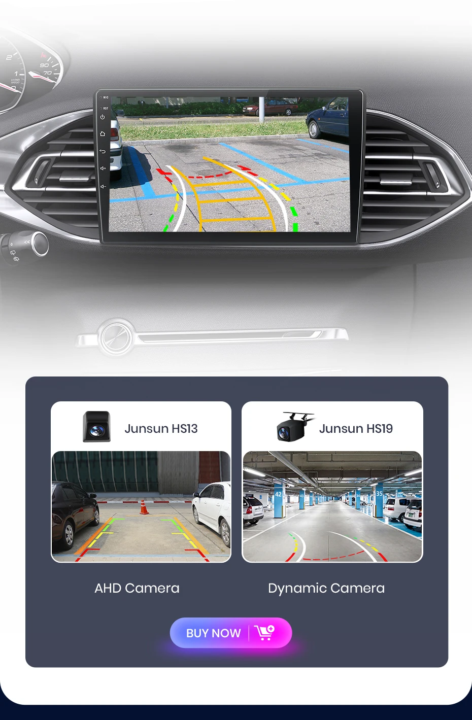 Junsun Drahtlose CarPlay Android Auto Auto Radio Für Peugeot 308 308S 2013 - 2017 GPS Multimedia 2 din – Detail 16