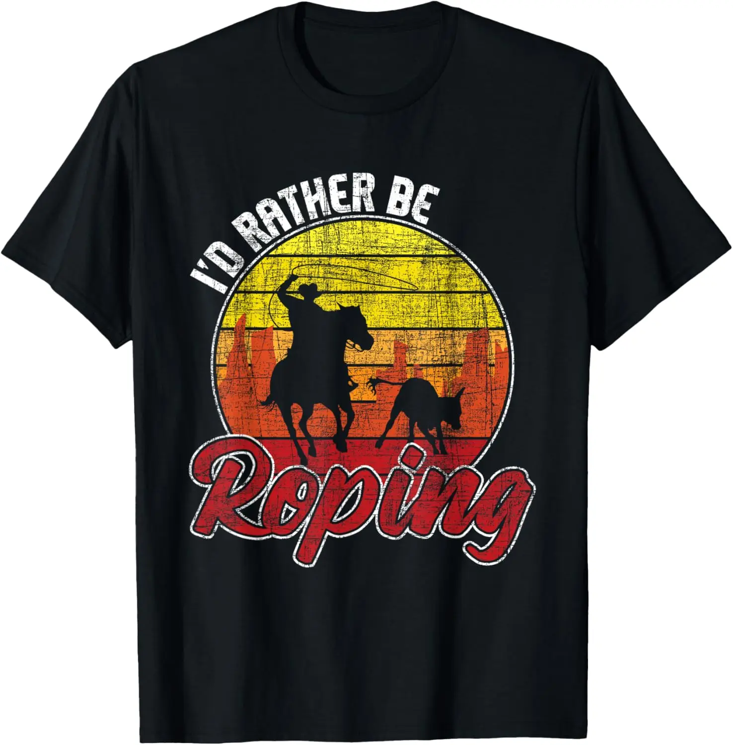 Preferirei colpire - T-shirt da equitazione equestre Header Heeler