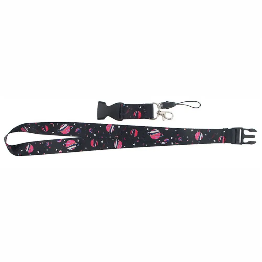 Personality ID Card Rope with Keychain Gym Keys Holder Neck Strap Mobile Phone Straps Mobile Phone Lanyard