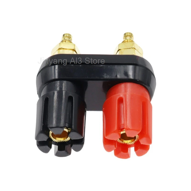 

1/2/5pcs Banana plugs Couple Terminals Red Black Connector Amplifier Terminal Binding Post Banana Speaker Plug Jack C3