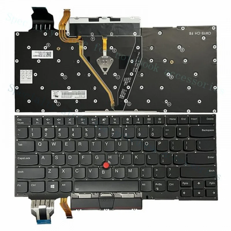 

A+ New Backlit keyboard US for Lenovo ThinkPad X1 Yoga 4th Gen 20QF 20QG 20SA 20SB