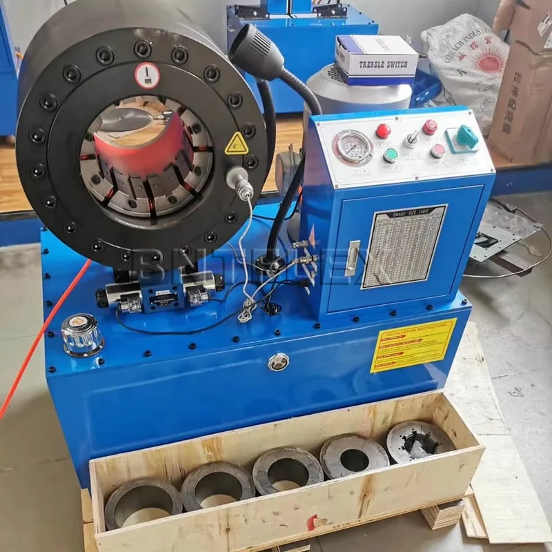 Crimp 2inch/3inch/4inch/6inch /8inch/10inch Hydraulic Hose/Steel Tube/Excavator/ Concrete Hose Crimping Machine BNT150 for Sale
