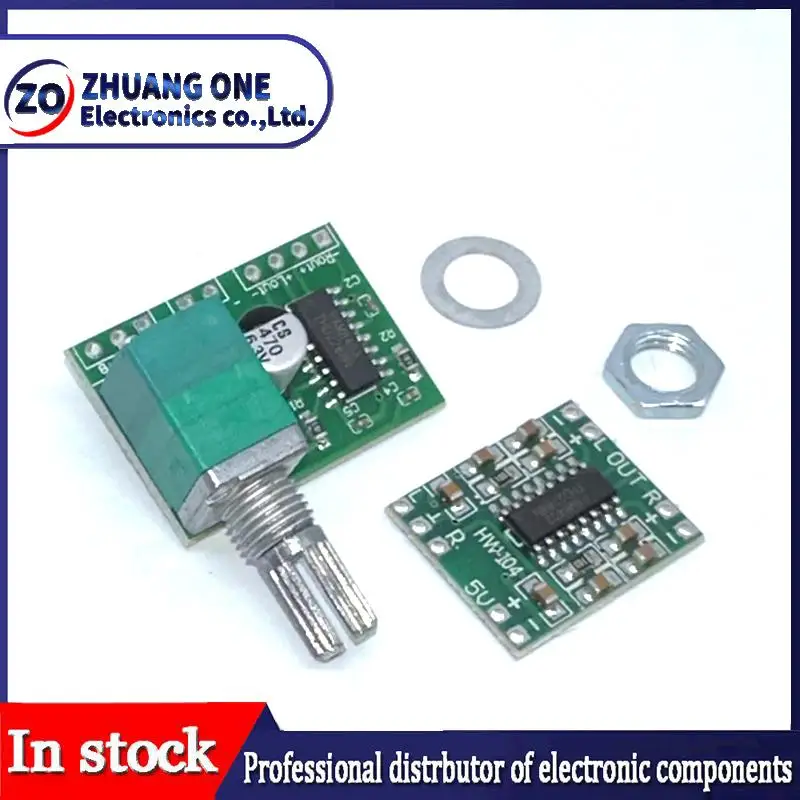 Mini PAM8403 DC 5V 2 Channel USB Digital Audio Amplifier Board Module 2 * 3W Volume Control with Potentionmeter