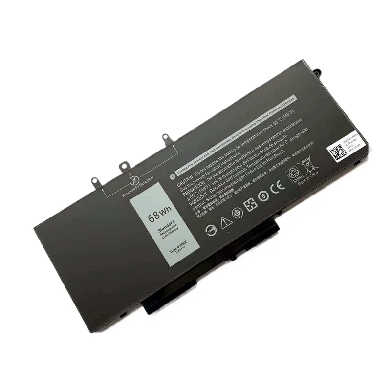 لأجهزة الكمبيوتر المحمول Dell Latitude 15-5591 Dell Precision 15-3520 3530 Series 15-5590 Series 7.6V 68Wh GJKNX بطارية بديلة