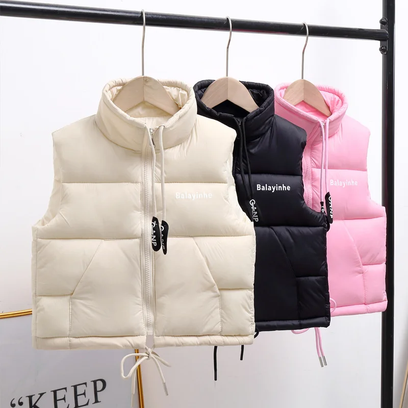 Boys Vest Baby's Kids Waistcoat Down Jacket 2024 Cheap Warm Plus Thicken Winter Autumn Teenagers Windproof Christmas Gift Childr