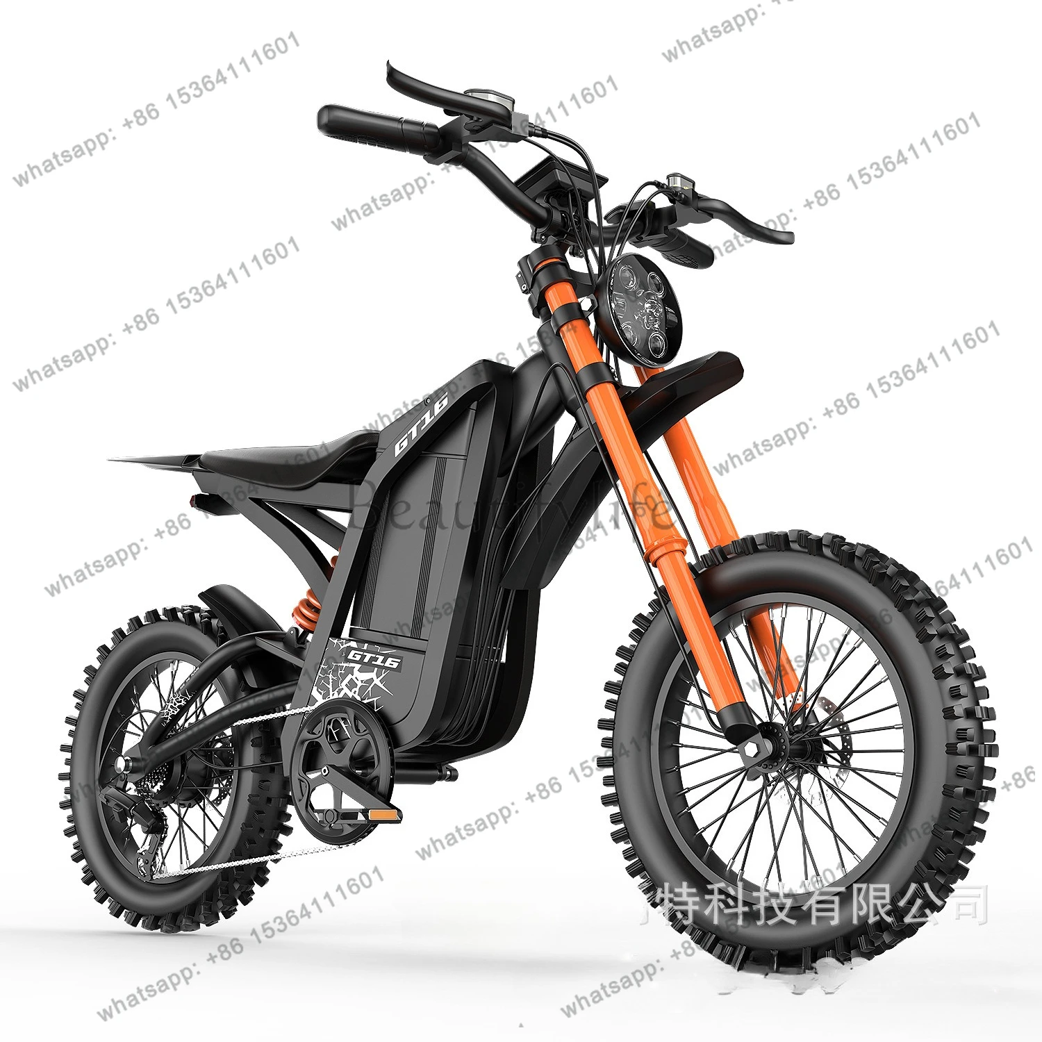 

High power lithium battery off-road motorcycle 48V3000W two-wheeled electric vehicle Lindau professional competition