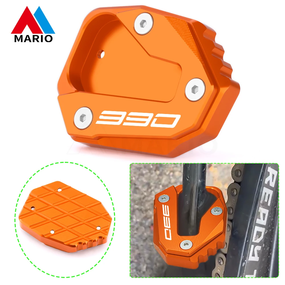 

For KTM 990 Duke 990 duke 2023 2024 Motorcycle Accessories CNC Aluminum Kickstand Extender Foot Side Stand Extension Foot Pad