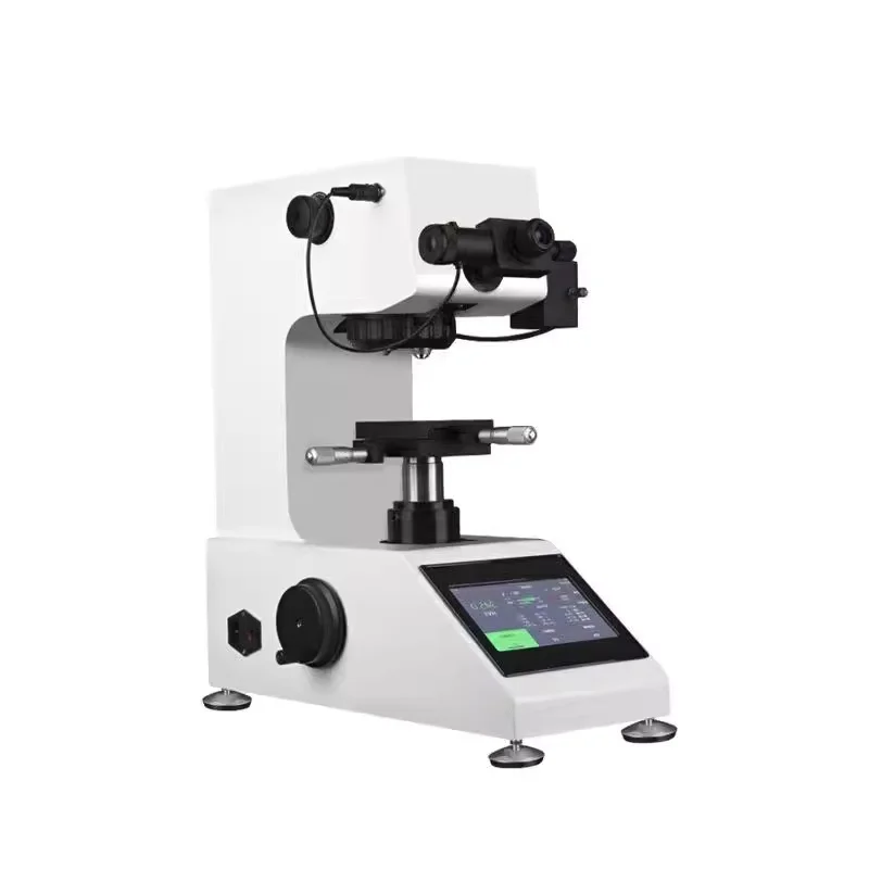 Digital Automatic Turret Two Channel Large Touch Screen Vickers Microhardness Tester AC220V 1 Year Warranty