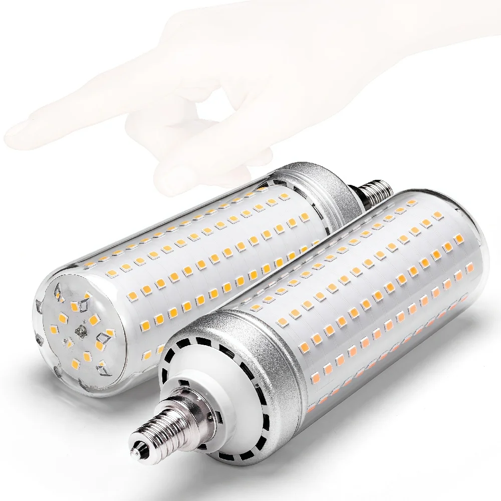 جديد 60 واط 50 واط 40 واط E27 E14 B22 LED مصباح لمبة الذرة 220 فولت 110 فولت لا وميض LED ضوء الإضاءة أضواء المنزلية والجراج