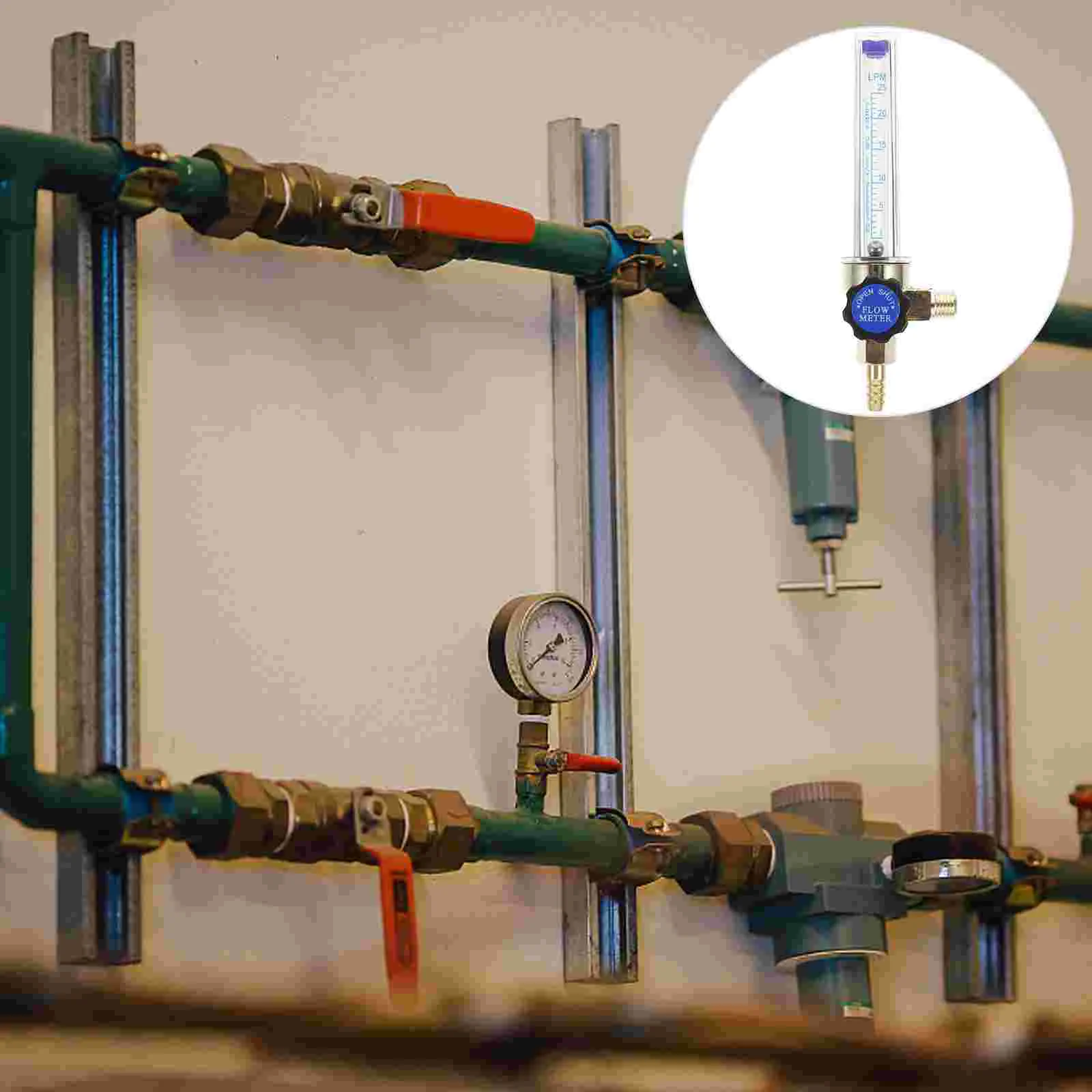 

Air Indicator Welding Flow Meter Flowmeter Regulator for Argon Carbon Dioxide Nitrogen Brazing