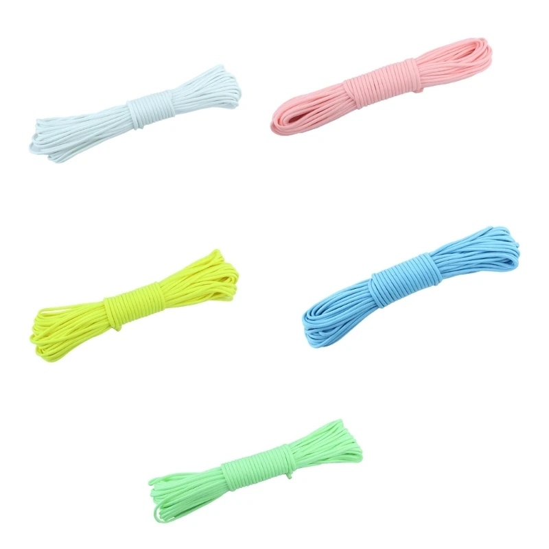 

9 Strand Luminously Parachutes Cord Outdoor Camping Luminously Rope Guy Line