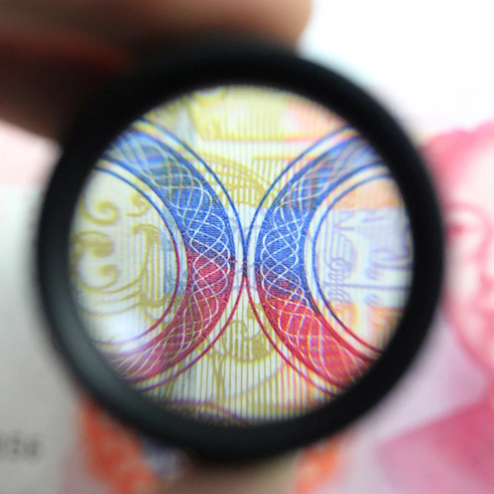 1 قطعة تحديد المجوهرات عدسة مكبرة 30X مستديرة يده شاتيربروف للقراءة الزجاج البصري المحمولة