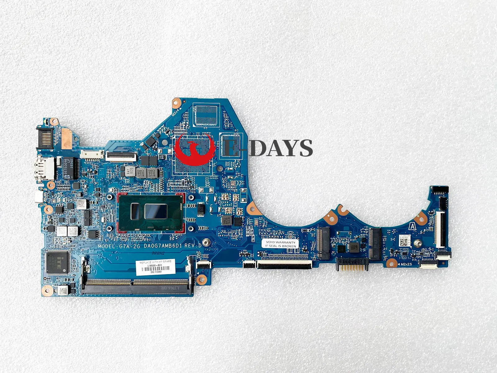 L18500-601 L18500-001 For HP Pavilion Laptop 14-CE TPN-Q207 Motherboard Mainboard DA0G7AMB6D0 4417U I3-8130U I5-8250UFull Tested