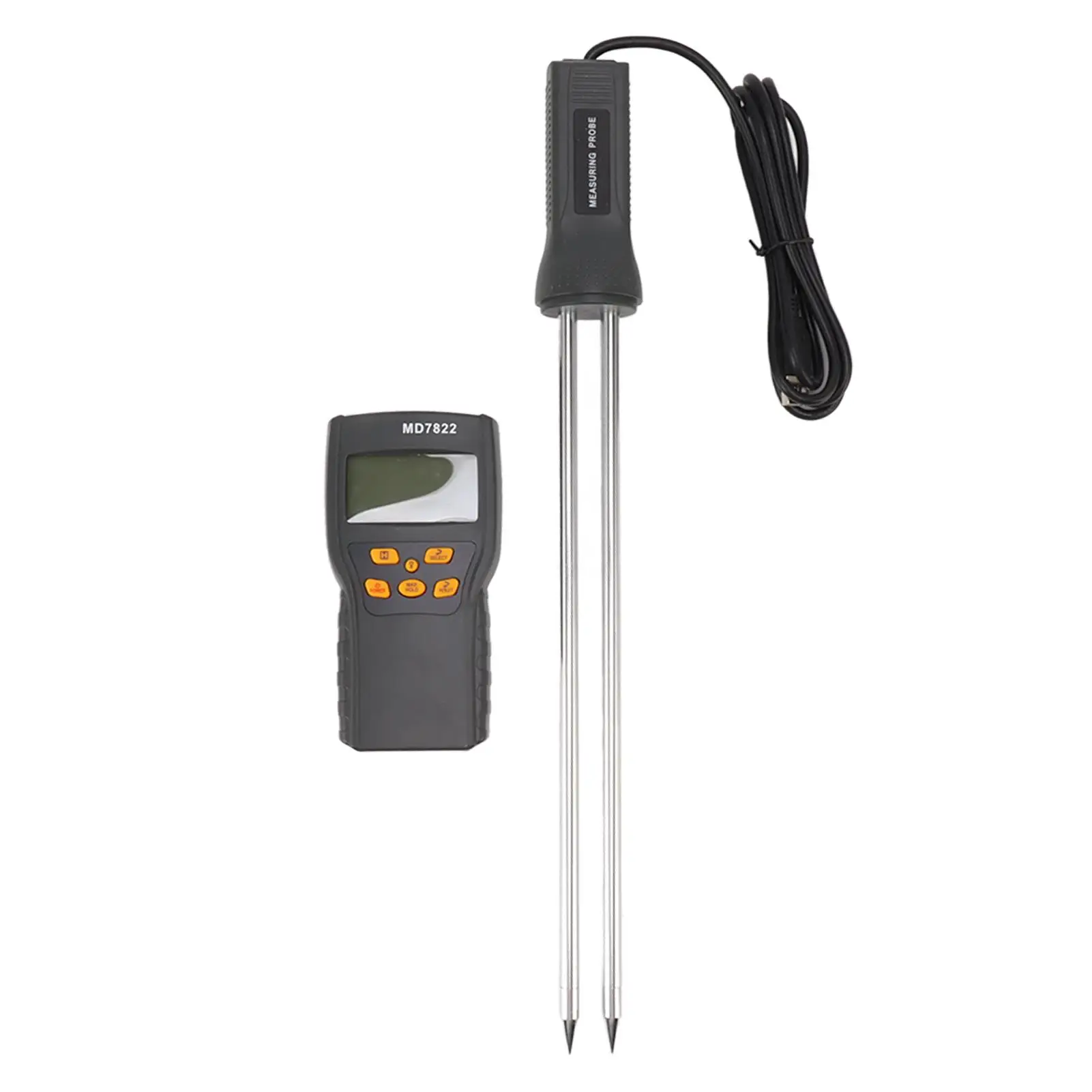 

Portable Grain Moisture Meter - Accurate Tester with Backlit Display & Energy-Saving Microcomputer Tech for rice