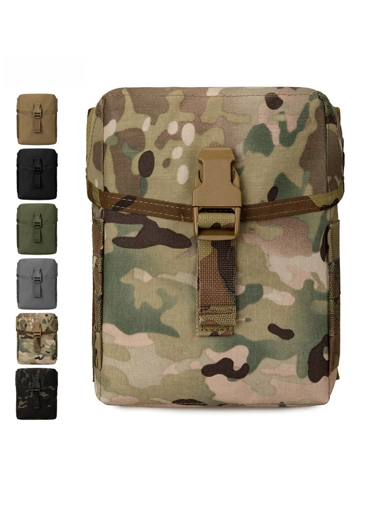 Tactical Tool Bag ROOT THREE Molle Vest Extension Waist Bag Magazine Storage Large Capacity Waterproof Nylon Leisure Simple S...