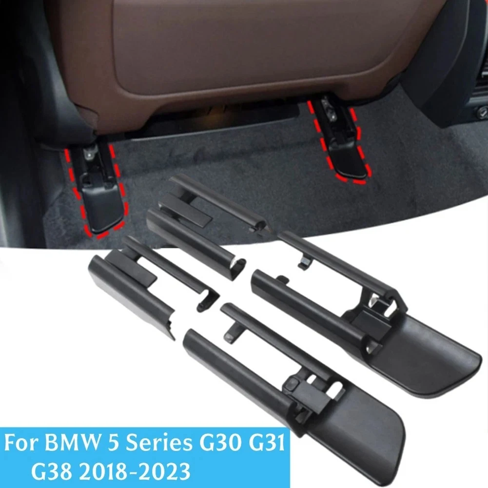 Car Front Rear Left Right Seat Rail Trim Cover Sliding Track Bonnet Snap-on Slide Rail Bracket For BMW 5 Series G30 G38 2018-21