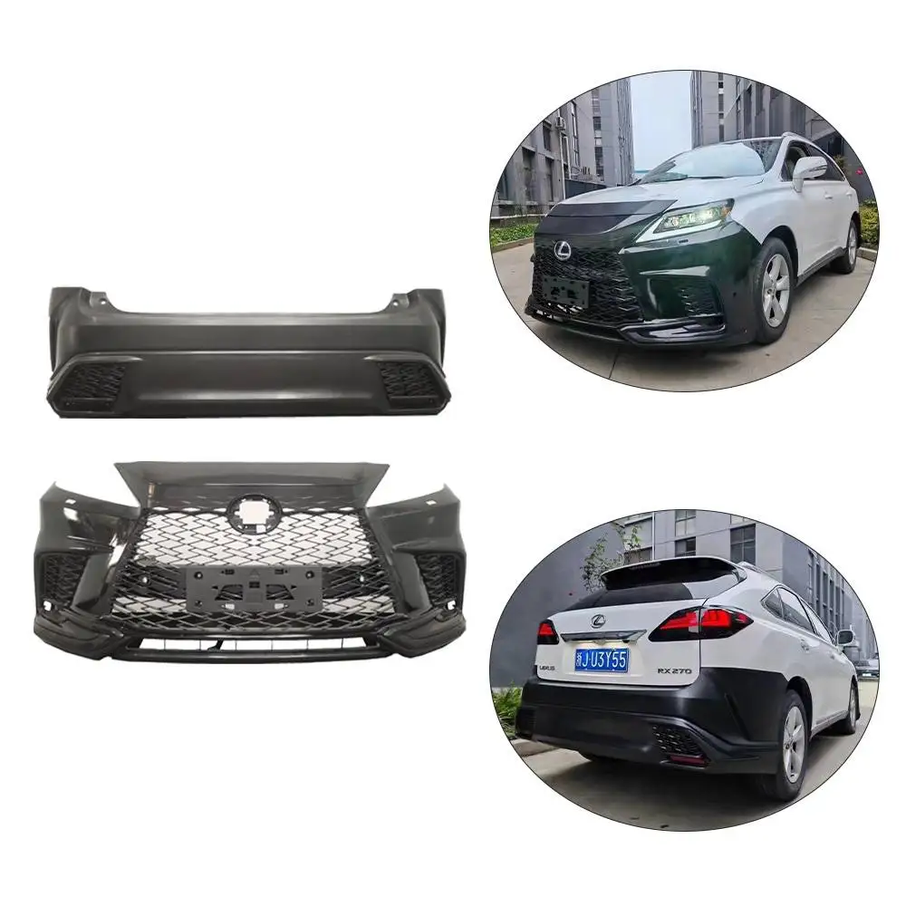 High quality kit for LEXUS RX350 2013 2014 upgrade to  2023 RX350h  F-sport body with front bumper and rear  