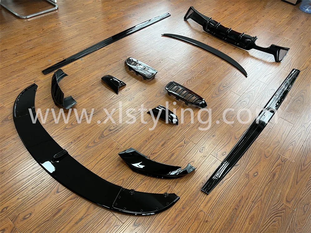 Car accessories MP style conversion bumper front lip side skirt rear diffuser For For b mw 4 series F32 MT