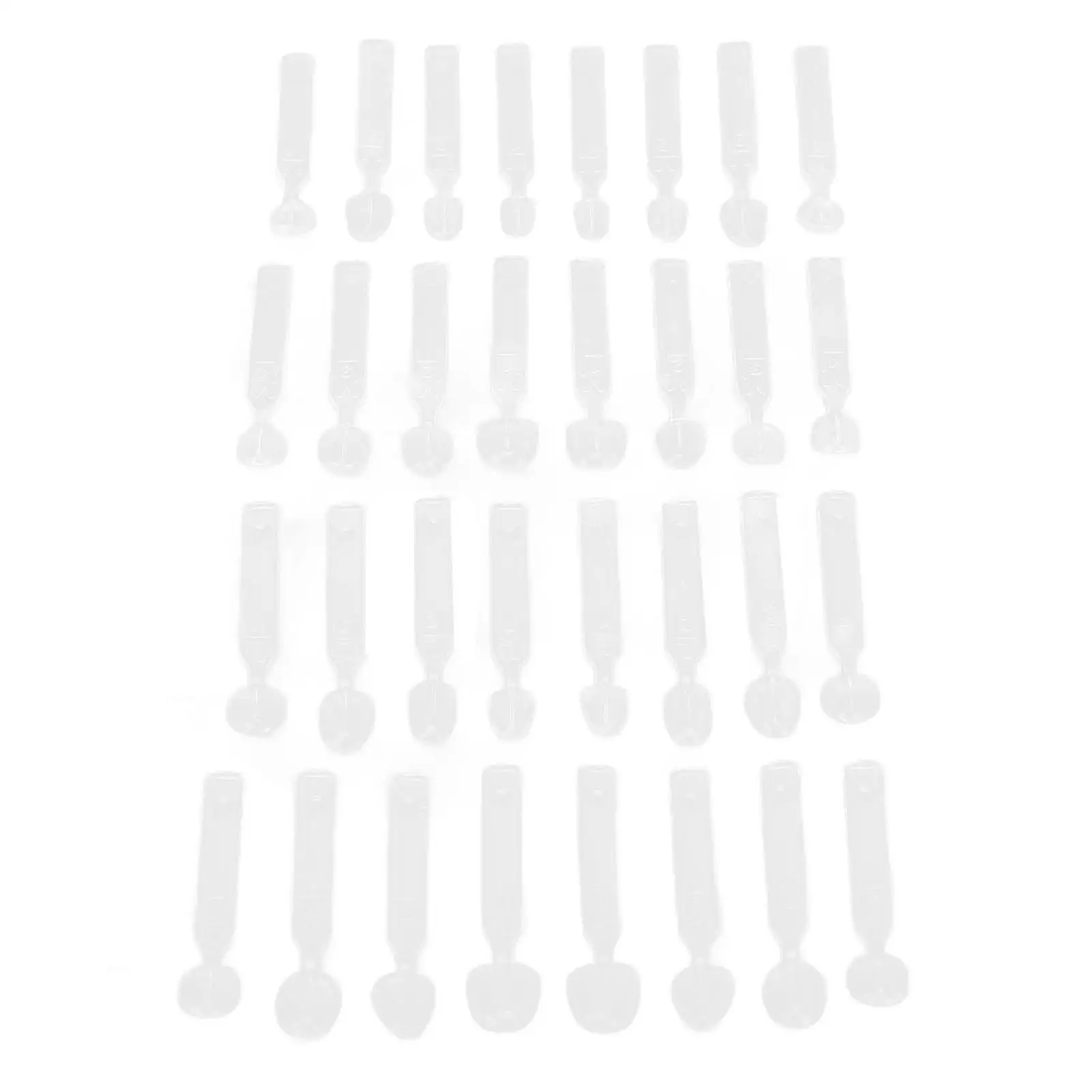 Kit de moldes folheado dentário, Light Cure Moldes, resina composta, branqueamento dos dentes, uso de autoclave, 32pcs