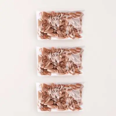 300개 네일 아트 연습 팁 매끄러운 표면 인조 손톱 트레이닝 매니큐어 용품 아크릴 젤 랩 디자인 인조 손톱