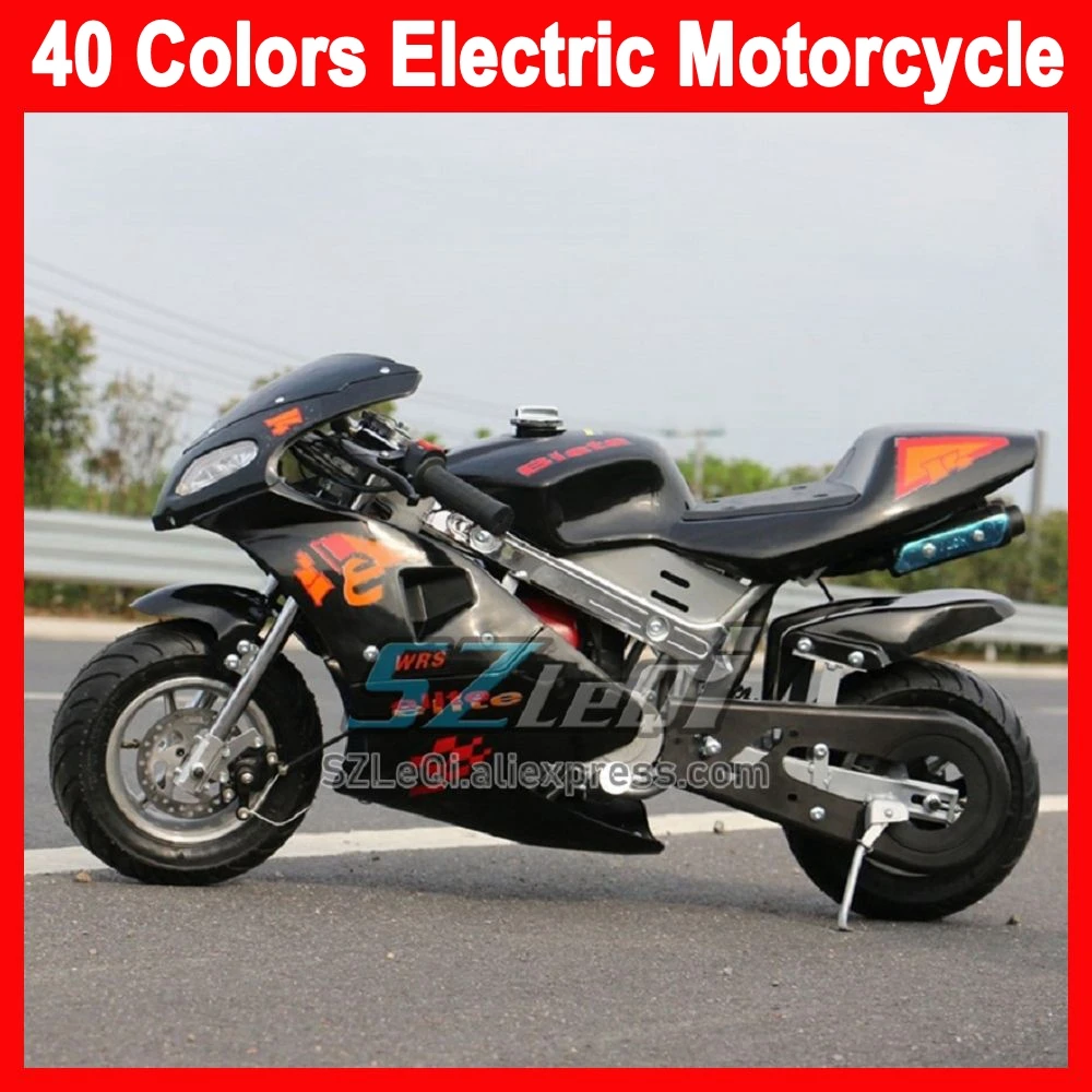 36V/24A 350W Motor Superbike Mini Motorcycle Mountain Lithium Electric Scooter Small ATV Moto Bike Adult Child Racing Motorbike