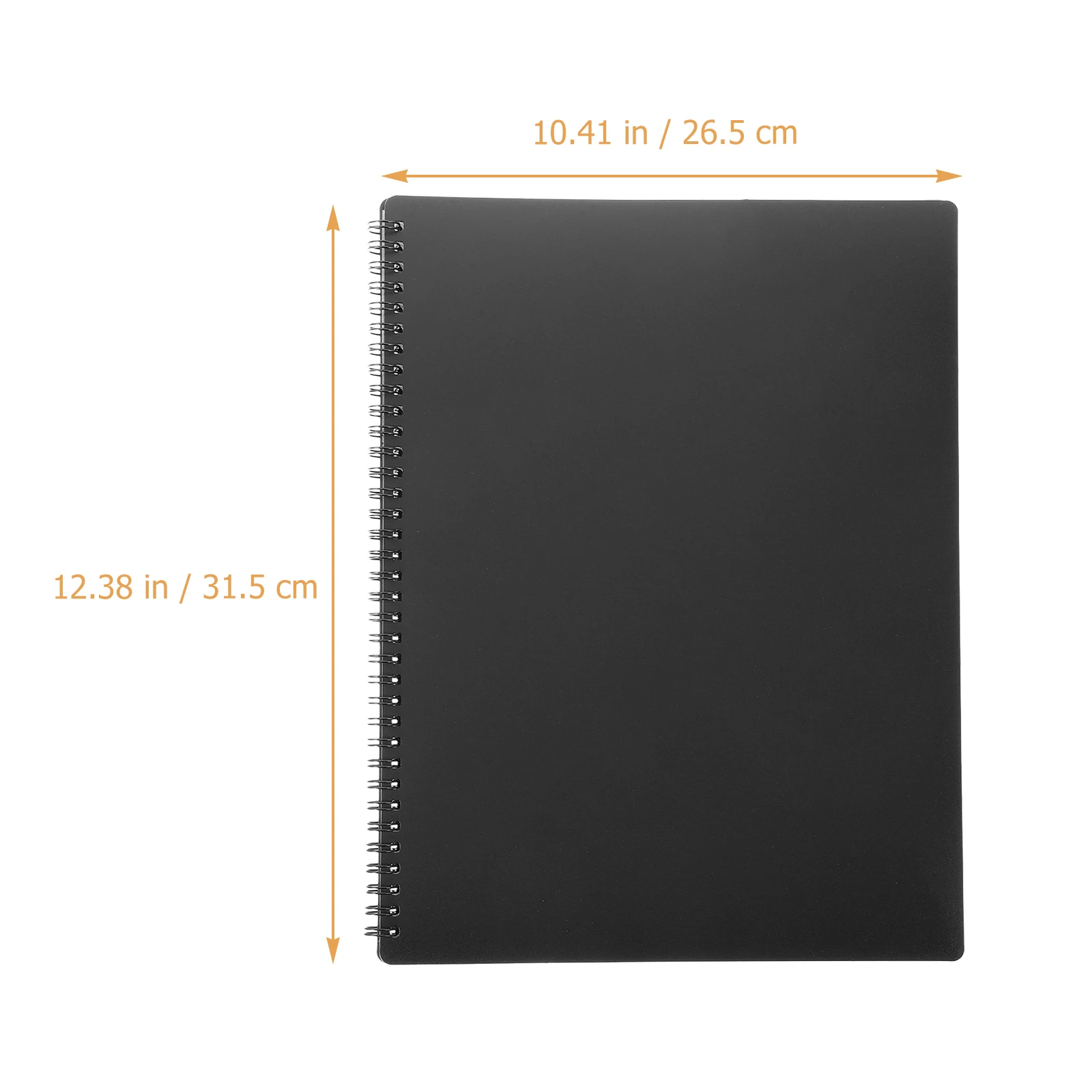 

20 Pages A4 Transparent Music Sheet Folder Bag for Band Piano Scores Test Papers Organization Flip Binder Storage