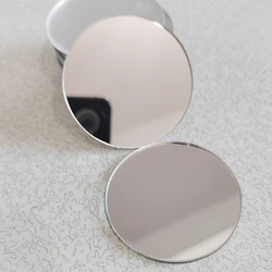 12pcs Thickening 2mm Diameter 5cm Round Acrylic Wall Mirrors Stickers Room Wall Decor 3D Decorative Mirror Sticker Makeup Mirror