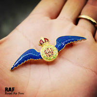 UK British Empire RAF Royal Air Force Badge Pilot Medal Souvenir Gifts
