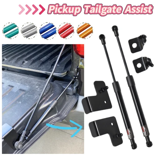 Amortiguadores de puerta trasera para camioneta SsangYong Musso Q200 2018-2024 Rexton Sports Khan, barra de soporte de elevación lenta para maletero trasero