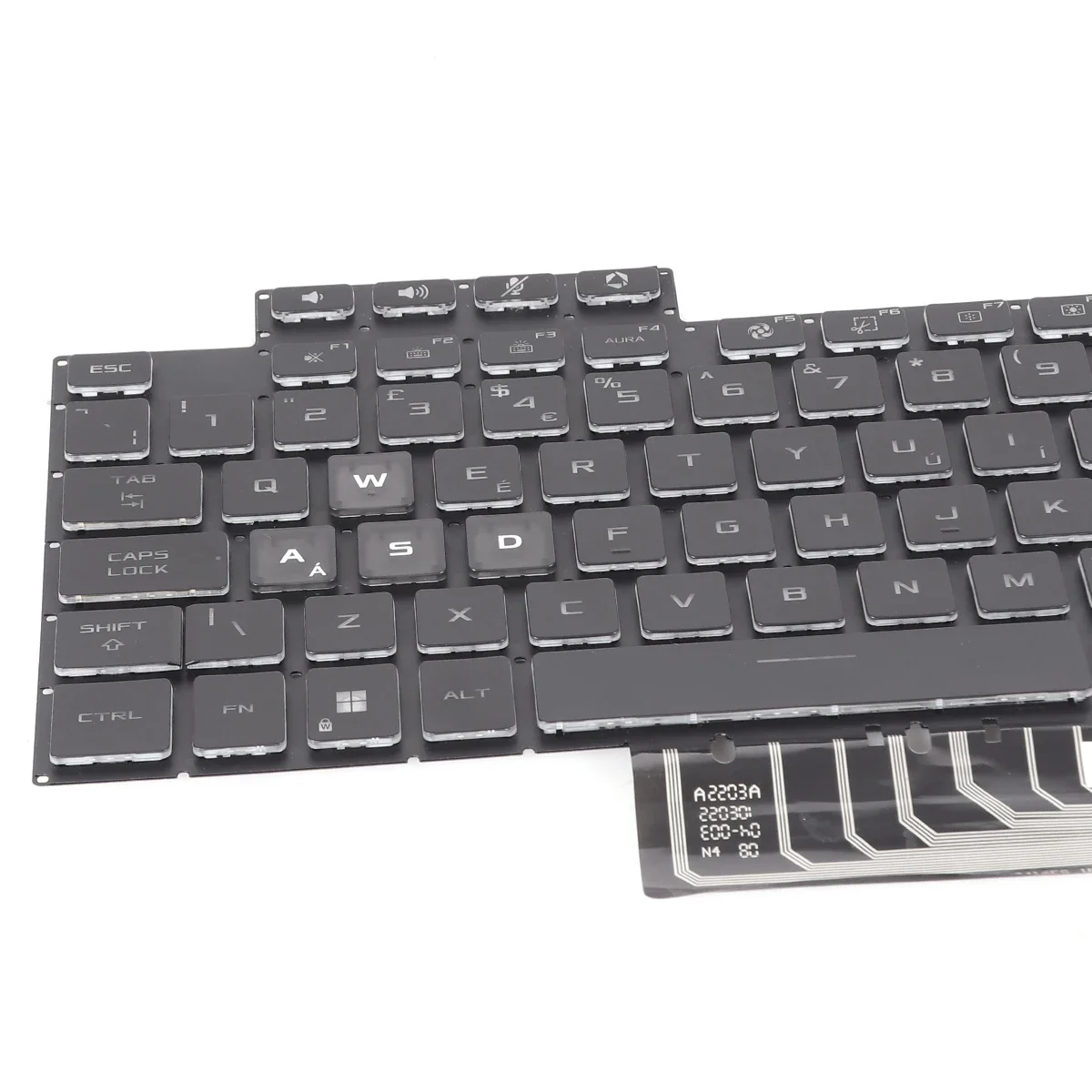 Imagem -04 - Teclado de Laptop do Reino Unido para Asus Tuf Gaming F15 A15 F17 A17 Fx507 Fx507z Fa507 Fa507r Fx517 Fx517z Fx707 Fx707z Fa707 Fa707r