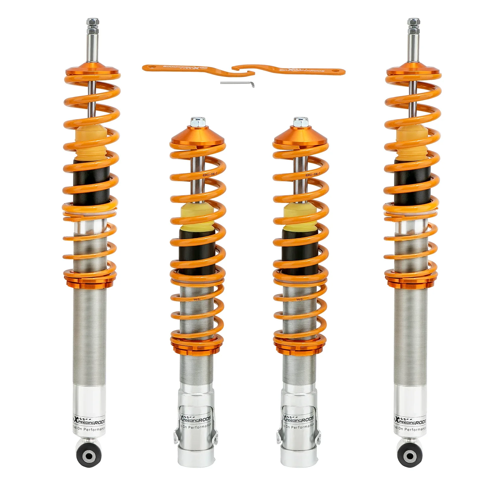 Coilover Shock Absorber For VW Golf MK2 MK3 JETTA MK2 A2 A3 1G/1H/1E Struts