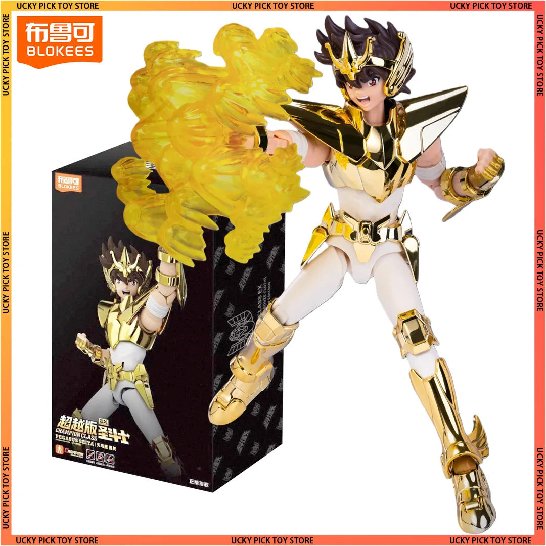 

Оригинальная сборная модель Blokees Saint Seiya Champion Class Ex Version Pegasus Seiya, аниме-фигурка, игрушка, подарок