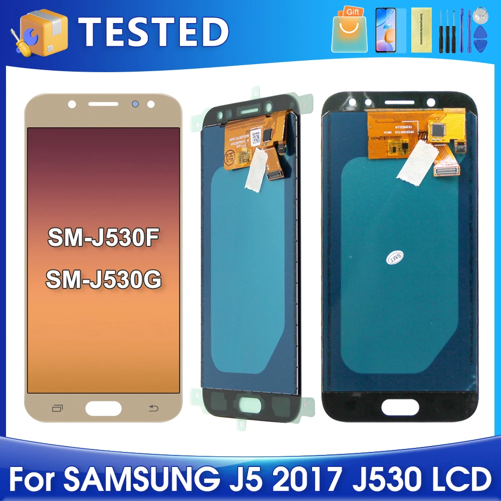 5.2\'\'J5 2017 For Samsung For  J5 Pro J530 J530F J530G J530S LCD Display Touch Screen Digitizer Assembly Replacement