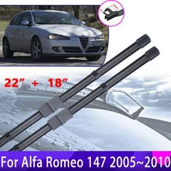 Car Windscreen Wiper For Alfa Romeo 147 937 2005 2006 2007 2008~2010 Front Window Wiper Premium Beam Blade Cutte Car Accessories