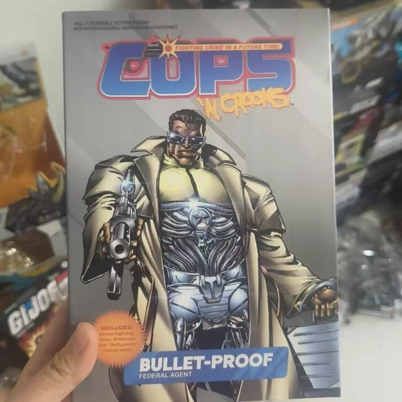 

New Genuine Cops N Crooks Action Figure 1/12 Scale Bulletproof Detective Articulated Collectible Model For Adult Collections